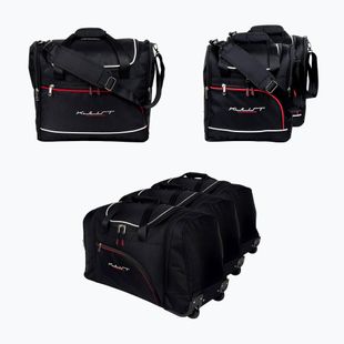 KJUST Mercedes-Benz R 2005-2012 set di borse per bagagliaio 6 pezzi nero