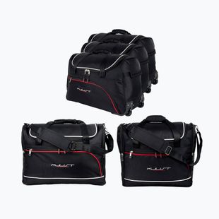 KJUST Ford Focus Limousine 2011-2018 set di borse per bagagliaio 5 pezzi nero