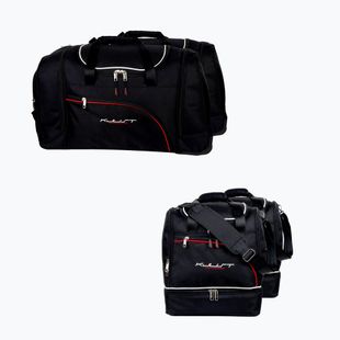 KJUST Nissan Leaf Electric 2017+ 4 set di borse nere.