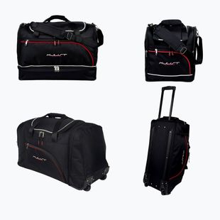 Set di borse da bagagliaio KJUST Subaru Impreza 2017+ 4 pezzi nero.