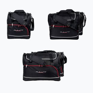 KJUST Lexus Ux Hybrid Fwd 2018+ 5 pezzi set di borse per bagagli nero.