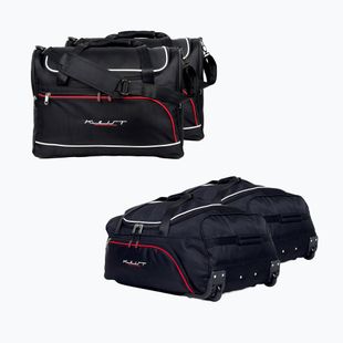 KJUST Mitsubishi Outlander Phev 2014-2022 set di borse portabagagli 4 pezzi nero.