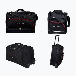 KJUST Ford Kuga PHEV 2019 set di borse portabagagli 4 pezzi nero