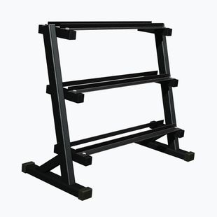Porta manubri THORN FIT Hexagonal Dumbbells Rack black