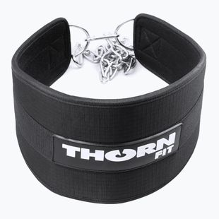 THORN FIT Dip Logo cintura di sollevamento pesi nera