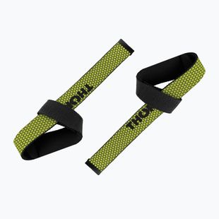 Cinghie per sollevamento pesi THORN FIT Lifting Straps Anti-Slip army green