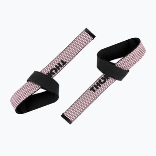 Cinghie per il sollevamento pesi THORN FIT Lifting Straps Anti-Slip pink