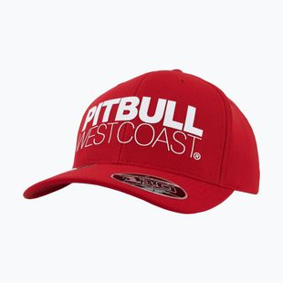 Cappello da baseball Pitbull Snapback Seascape rosso