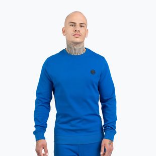 Felpa a girocollo Pitbull West Coast Tanbark Uomo blu royal