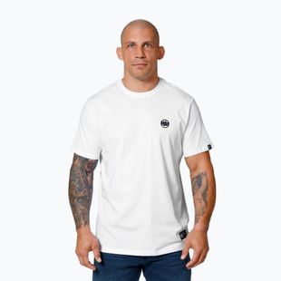 Maglietta T-S Small Logo Pitbull West Coast da uomo, bianco