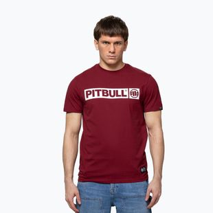Maglietta da uomo Pitbull West Coast Hilltop bordeaux