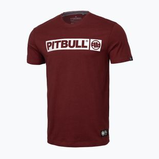 Maglietta da uomo Pitbull West Coast Hilltop bordeaux