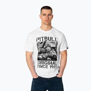 Maglietta Pitbull Drive da uomo, bianco