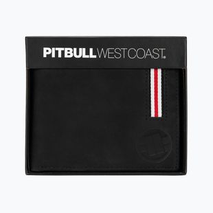 Pitbull Lin Wood 2 Portafoglio da uomo in pelle goffrata nero