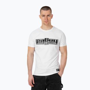 Maglietta Pitbull Classic Boxing da uomo, bianco