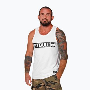Pitbull Hilltop Tank Top T-shirt bianca da uomo