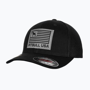 Cappello completo a rete Pitbull Uomo Pitbull Usa Multicam nero