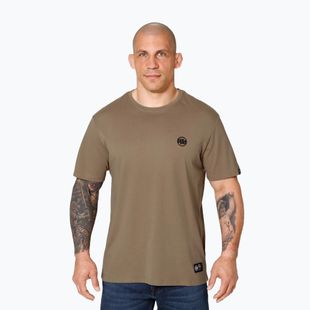 Pitbull West Coast t-shirt donna Small logo coyote brown