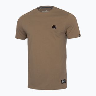 Pitbull West Coast t-shirt donna Small logo coyote brown