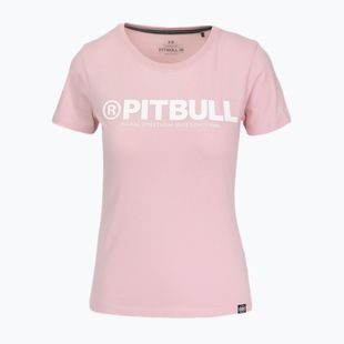 Maglietta da donna Pitbull R rosa polvere