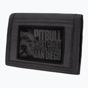Portafoglio da uomo Pitbull Blood Dog Canvas grafite