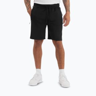 Pantaloncini da corsa Pitbull da uomo Powers nero
