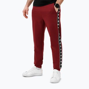 Pantaloni da jogging Pitbull Tape Nugget da uomo bordeaux