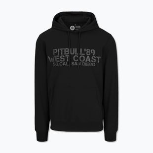Felpa con cappuccio Pitbull Driving da uomo, nero