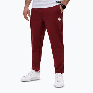 Pantaloni da jogging Pitbull Nugget da uomo bordeaux