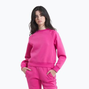 Felpa a girocollo Pitbull Discovery Donna rosso lampone