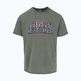 Pitbull Ace Of Spades - Maglietta da uomo verde scuro