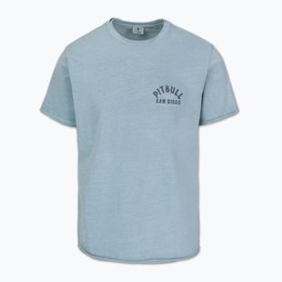 Maglietta Pitbull blu pacifico da uomo