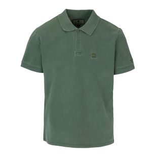 Polo Pitbull Washed da uomo verde salvia