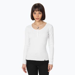 Pitbull Rib a manica lunga da donna, bianco