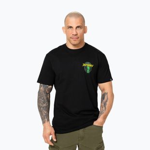 Maglietta Pitbull BJJ FIGHT DVSN uomo nero