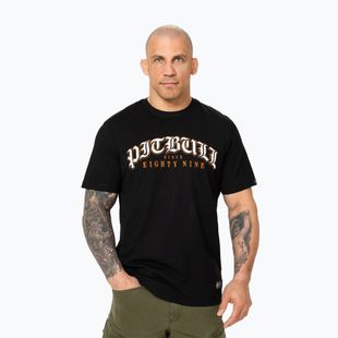 Maglietta Pitbull Tattoo uomo nero