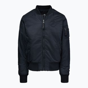Giacca uomo Pitbull Hacket Washed Bomber dark navy