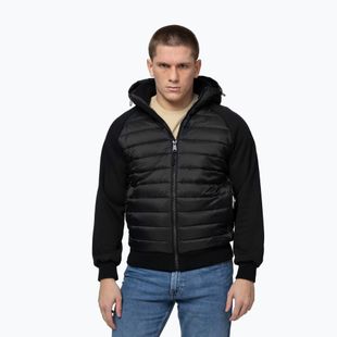 Giacca da uomo Pitbull Palomar Padded Hooded Hybrid black