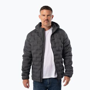 Giacca invernale da uomo Pitbull Camino Quilted Hooded graphite