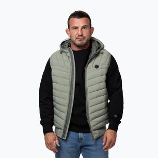 Gilet uomo Pitbull Naylor Padded Hooded dusty sage