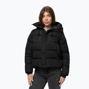 Giacca invernale donna Pitbull Amalia Padded Hooded black
