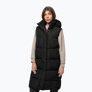 Gilet donna Pitbull Ashley imbottito con cappuccio lungo black