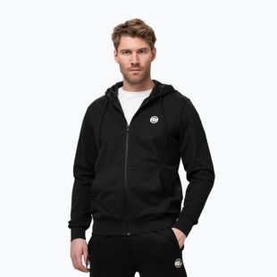 Felpa da uomo Pitbull Nugget Small Logo Hooded Zip black