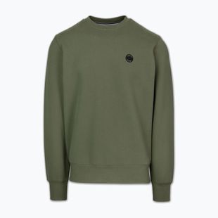 Felpa uomo Pitbull Small Logo Crewneck olive