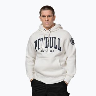 Felpa uomo Pitbull Norton Hooded off white