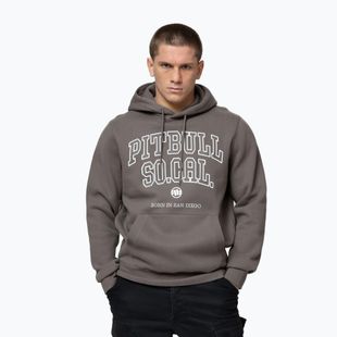 Felpa uomo Pitbull So Cal Hooded taupe