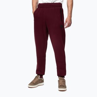 Pantaloni uomo Pitbull Hilltop Track Hatton burgundy