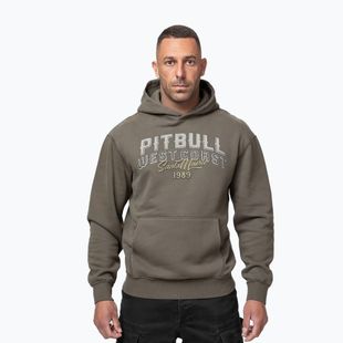 Felpa uomo Pitbull Santa Muerte Hooded major olive