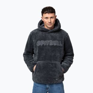 Felpa uomo Pitbull Aragon Hooded graphite