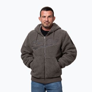 Felpa uomo Pitbull Galaxy Hooded Zip taupe